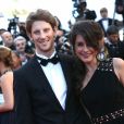 Romain Grosjean et sa femme Marion Jollès au Festival de Cannes en 2012