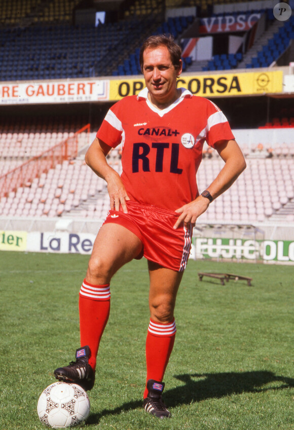 Gérard Houllier, ancien entraîneur du Paris Saint-Germain en 1985.