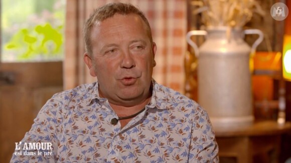 David seul lors du bilan de "L'amour est dans le pré 2020" du 14 décembre sur M6