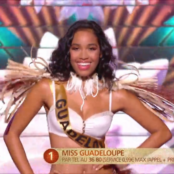 Miss Guadeloupe : Clémence Botino - Élection de Miss France 2020 sur TF1, le 14 décembre 2019.