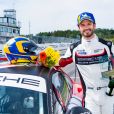 Le prince Carl Philip de Suède, lors de la Porsche Carrera Cup Scandinavia à Falkenberg, 18 juillet 2020.