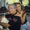 Archives - En France, à Saint-Tropez, rendez-vous avec Caroline CELLIER et son mari Jean POIRET, tous deux en vacances. © Alain Canu via Bestimage