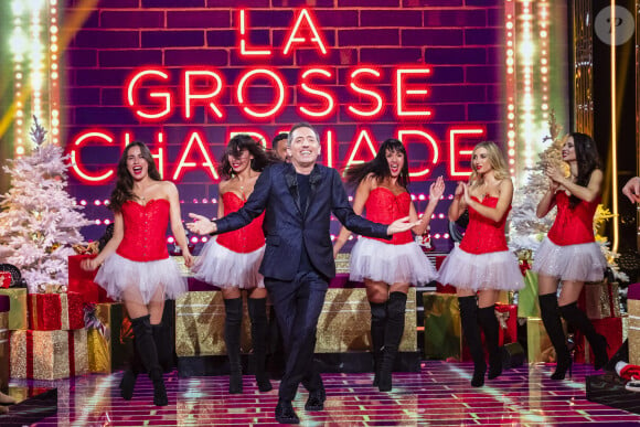 Exclusif -Gad Elmaleh - Enregistrement de l'émission "La grosse charriade", présentée par C.Hanouna sur C8. © Jack Tribeca / Bestimage 