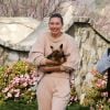 Exclusif - La jeune retraitée Maria Sharapova se promène avec des amies et son chien à Palos Verdes, Los Angeles, Californie, Etats-Unis, le 5 mars 2020. 