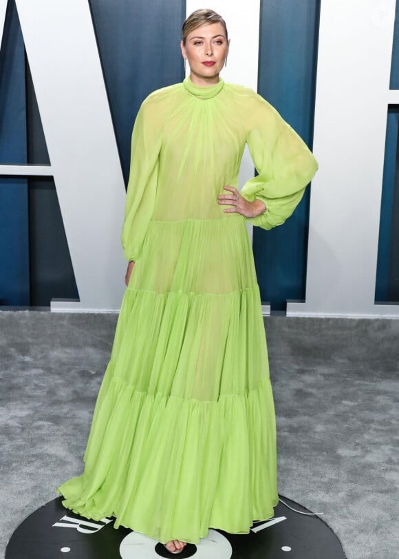 Maria Sharapova - People à la soirée "Vanity Fair Oscar Party" après la 92ème cérémonie des Oscars 2020 au Wallis Annenberg Center for the Performing Arts à Los Angeles, le 9 février 2020. 