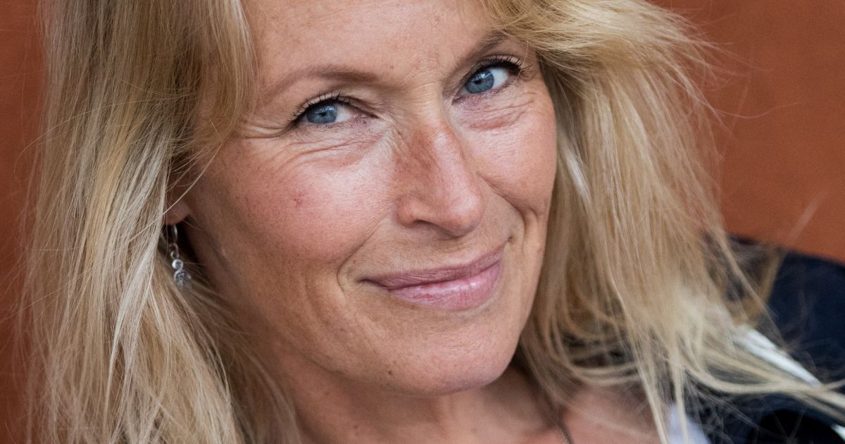 Estelle Lefébure au village des internationaux de France de tennis de