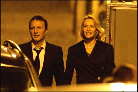 Estelle Léfebure et son homme Arthur- 53e anniversaire de Nicolas Sarkozy au domicile parisien de Carla Bruni