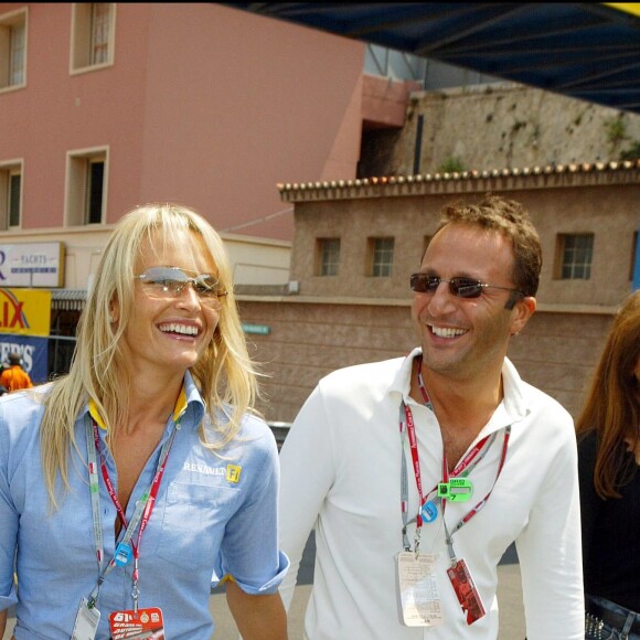 Estelle Lefébure et Arthur au Grand Prix de Formule 1 de Monaco. 