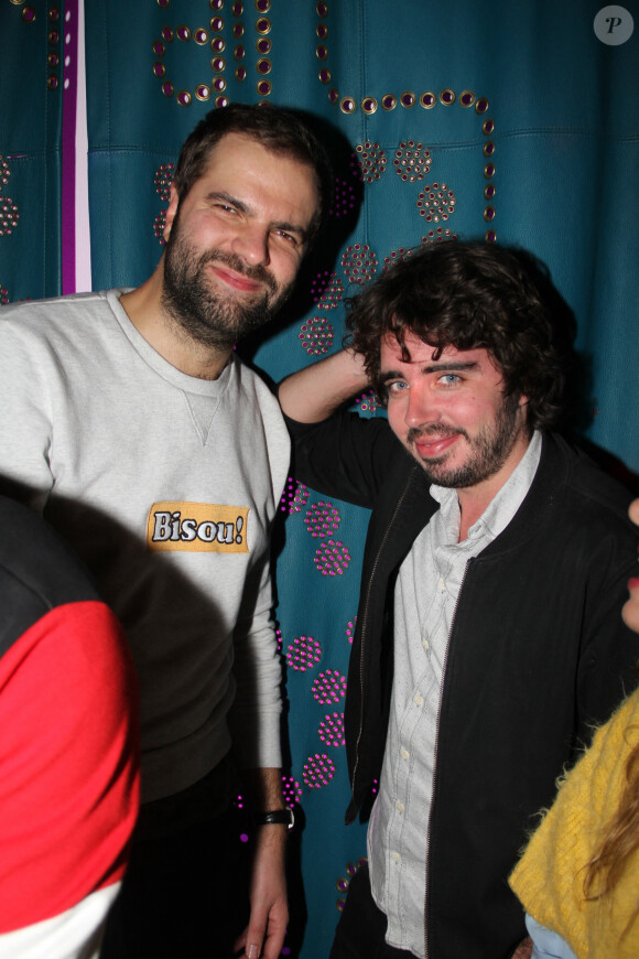 Quentin Margot et Éric Metzger - After-party du prix de Flore 2017 au club Paradisio à Paris, France, le 8 novembre 2017. © Philippe Baldini/Bestimage 