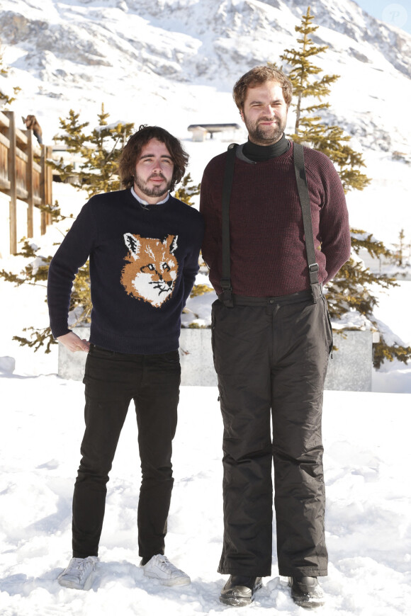 Eric Metzger et Quentin Margot lors du 20ème Festival du film de comédie à l'Alpe d'Huez, France, le 19 janvier 2017. © Christophe Aubert via Bestimage 