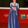 Valeria Bruni Tedeschi sur le tapis rouge pour le film "Ete 85 - Summer 85" au Cinema Fest 2020 pendant le Festival du Film de Rome le 17 octobre 2020. 