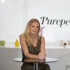 Exclusif - Rendez-vous avec Julie Taton dans les locaux de Webedia pour "Purepeople" à Paris le 13 septembre 2016.