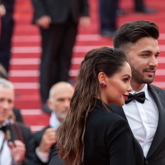 Thomas Vergara et sa femme Nabilla Benattia (enceinte) - Montée des marches du film "A Hidden Life" lors du 72ème Festival International du Film de Cannes. Le 19 mai 2019 © Borde / Bestimage 