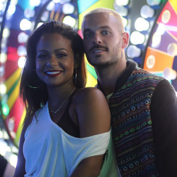 Christina Milian et M. Pokora sur Instagram.