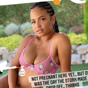 Christina Milian dévoile des clichés inédits sur Instagram, le 30 décembre 2020.