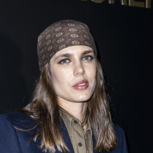 Charlotte Casiraghi au photocall du défilé de mode prêt-à-porter automne-hiver 2020/2021 Saint Laurent à Paris le 25 février 2020. © Olivier Borde / Bestimage 
