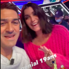Jenifer et Jean-Pascal Lacoste se retrouvent dans l'émission Touche pas à mon poste. Le 12 décembre 2020.