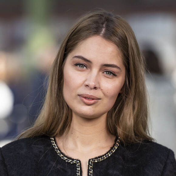 Marie-Ange Casta - Les célébrités au photocall du défilé "Chanel Cruise Collection 2020" au Grand Palais. Paris. © Olivier Borde/Bestimage