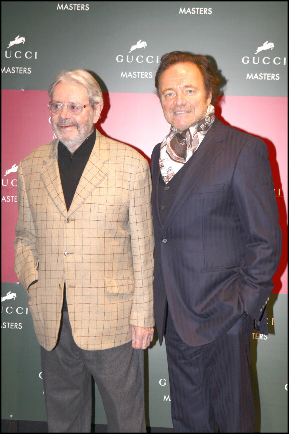 Guillaume Durand et son père Lucien Durand - Soirée Gucci Masters à Villepinte.