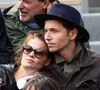 Raphaël et sa compagne Mélanie Thierry - Célébrités dans les tribunes des internationaux de France de tennis de Roland Garros à Paris, France. © Cyril Moreau/Bestimage