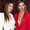 Camille Cerf et Iris Mittenaere - 10ème dîner LINK pour Aides au Pavillon Cambon à Paris. © Pierre Perusseau/Bestimage
