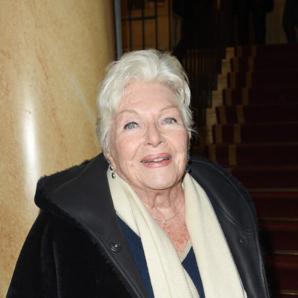 Line Renaud - People à la générale du woman show "Vive Demain !" de Michèle Bernier au théâtre des Variétés à Paris le 28 janvier 2019. © Coadic Guirec/Bestimage