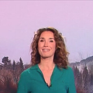 Premier journal de 13h présenté par Marie-Sophie Lacarrau et diffusé sur TF1 en direct, Paris, le 4 janvier 2020.