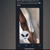 Booba nu sous son peignoir, une photo partagée sur Twitter alors que son compte a été piraté.