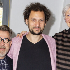 Exclusif - Jamy Gourmaud, Eric Antoine et Régine Salmo, - Réouverture de la Fondation GoodPlanet à Paris le 29 février 2020. © Jack Tribeca/Bestimage