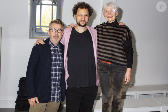 Exclusif - Jamy Gourmaud, Eric Antoine et Régine Salmo, - Réouverture de la Fondation GoodPlanet à Paris le 29 février 2020. © Jack Tribeca/Bestimage