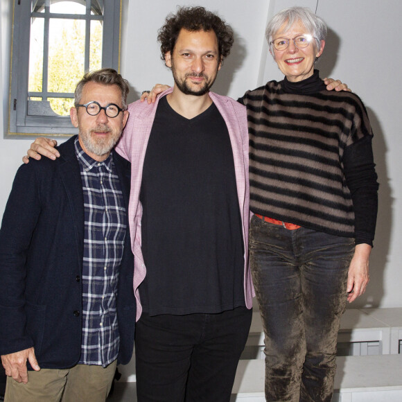 Exclusif - Jamy Gourmaud, Eric Antoine et Régine Salmo, - Réouverture de la Fondation GoodPlanet à Paris le 29 février 2020. © Jack Tribeca/Bestimage
