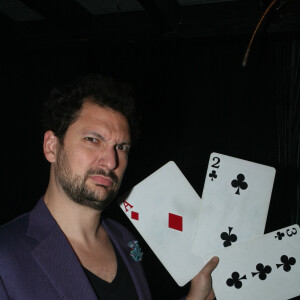 Exclusif - Eric Antoine - Soirée Magic Dream à l'Alhambra pour soutenir le magasin de magie "Magic Dream" qui a entièrement été ravagé par les flammes dans la nuit du 14 au 15 août, Paris le 29 octobre 2019. © JLPPA/Bestimage