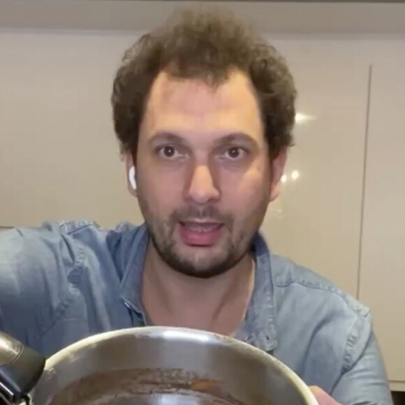 Eric Antoine dans l'émission "Tous en cuisine", sur M6. Le 12 janvier 2021.