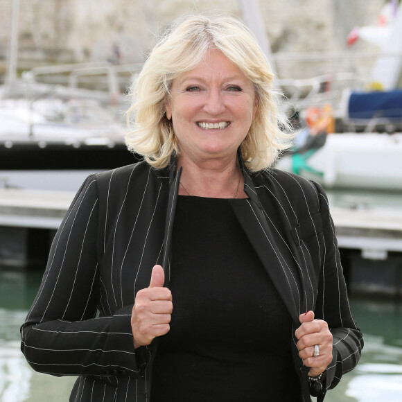 Charlotte de Turckheim - Photocall du téléfilm "La loi de Valérie" lors de la 19ème édition du Festival de la Fiction TV de la Rochelle. © Patrick Bernard/Bestimage