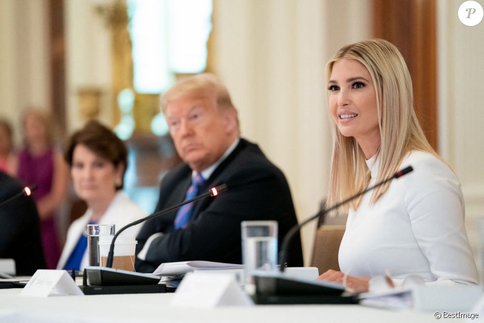 Donald Trump, Ivanka Trump - Semaine politique de Donald Trump du 20 juin 2020.