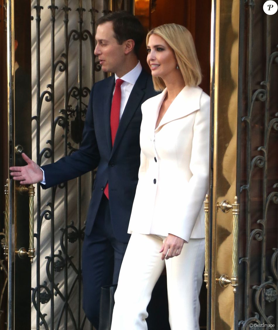 Jared Kushner et Ivanka Trump quittent leur appartement new-yorkais, le 24 septembre 2019.