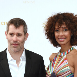 Sonia Rolland et son compagnon Jalil Lespert - Soirée du dîner de la Semaine du Cinema Positive au Palm Beach lors du 71ème Festival International de Cannes le 14 mai 2018. © Giancarlo Gorassini/Bestimage