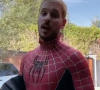 M. Pokora se déguise en Spiderman le 16 janvier 2021 sur Instagram.