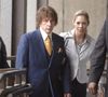 Phil Spector et son épouse Rachelle au tribunal de Los Angeles.