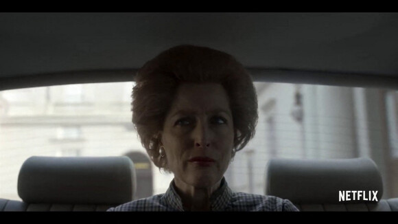 Gillian Anderson - Nouvel extrait de la série "The Crown" sur Netflix.