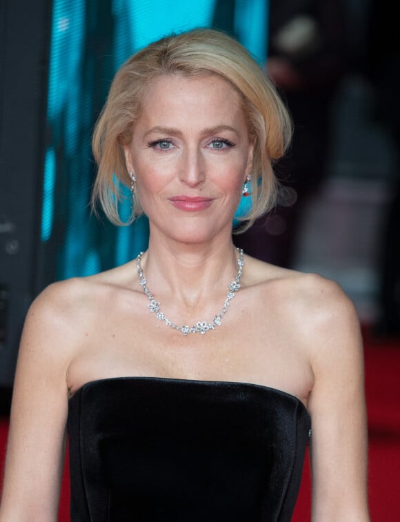 Gillian Anderson - 73e cérémonie des British Academy Film Awards (BAFTA) au Royal Albert Hall à Londres. Le 2 février 2020.