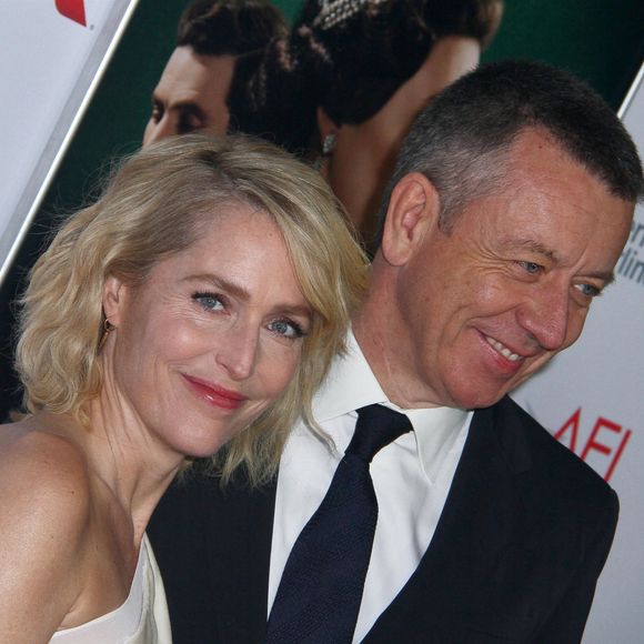 Gillian Anderson, Peter Morgan - Soirée de présentation de la saison 3 de la série "The Crown" dans le cadre du AFI FEST 2019 au TCL Chinese Theatre à Hollywood, Los Angeles. Le 16 novembre 2019.