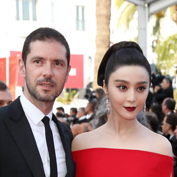 Melvil Poupaud et Fan Bingbing - Montée des marches du film "Les Proies" (The Beguiled) lors du 70e Festival International du Film de Cannes. Le 24 mai 2017. © Borde-Jacovides-Moreau/Bestimage