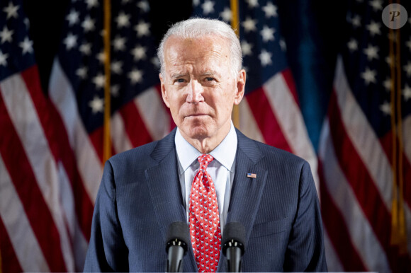 Joe Biden, candidat démocrate à la présidentielle en meeting à Wilmington © Michael Brochstein/Zuma Press/Bestimage