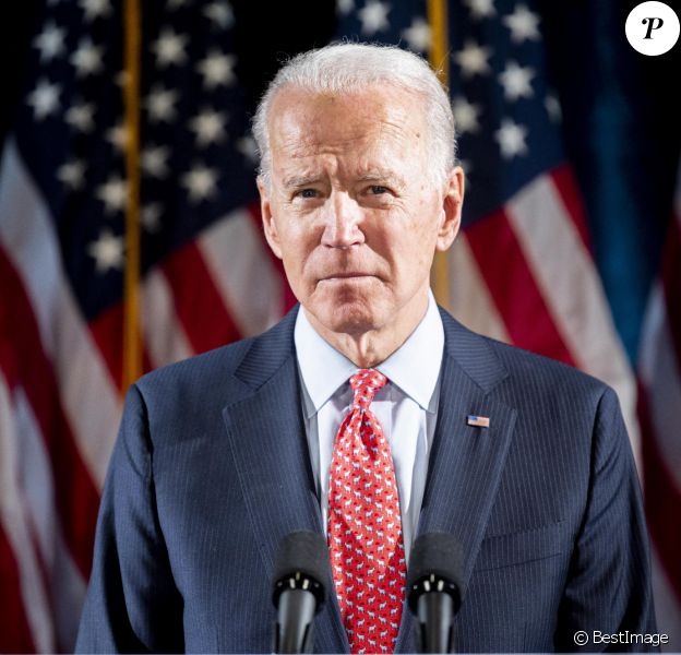Joe Biden, candidat démocrate à la présidentielle en meeting à Wilmington © Michael Brochstein/Zuma Press/Bestimage