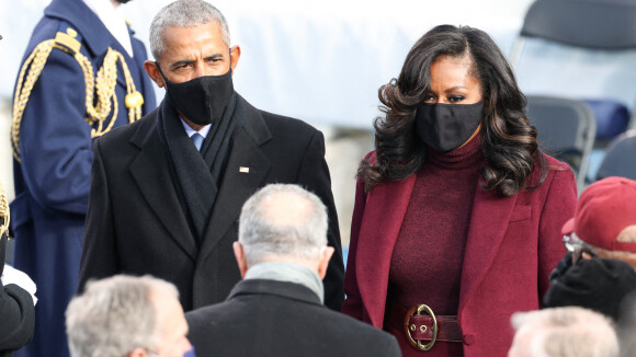 Investiture de Joe Biden : Michelle Obama superbe avec Barack, les Clinton et les Bush présents