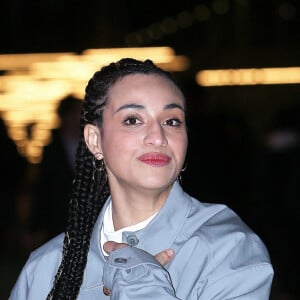 Camelia Jordana - Arrivées au défilé de mode Homme automne-hiver 2020/2021 "Jacquemus" à Paris. Le 18 janvier 2020. © Panoramic / Bestimage