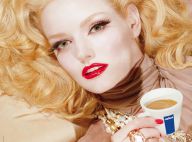 Les belles Lydia Hearst et Daisy Lowe... Les deux stars glamour du calendrier Lavazza 2010 !