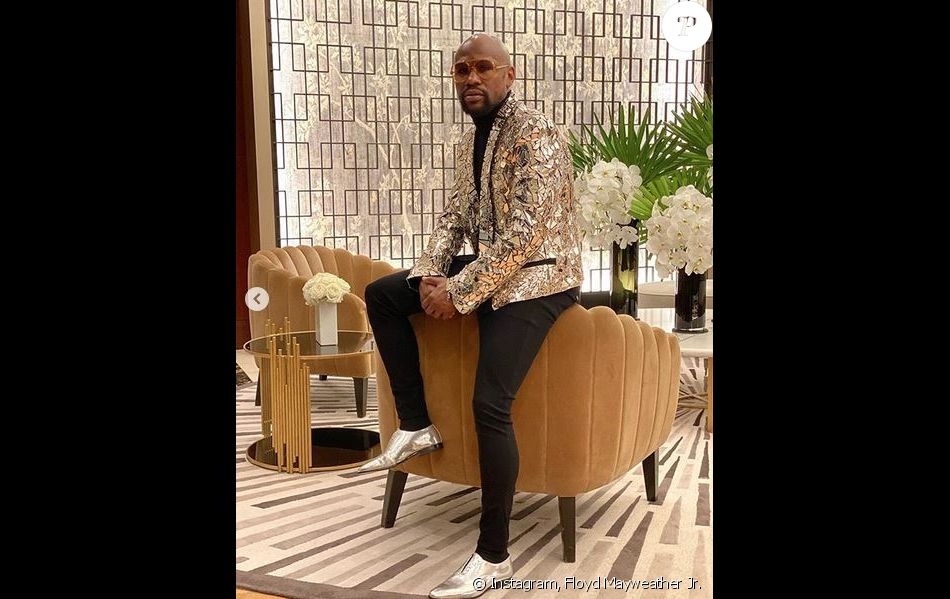 Floyd Mayweather Jr.. Février 2020.