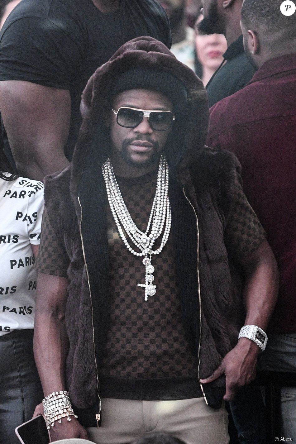 Floyd Mayweather Jr. au Drai's, à Las Vegas, le 3 février 2019.